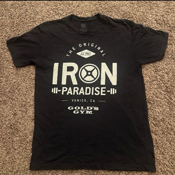 Rare Gold’s Gym Shirt Medium - Picture 1 of 4